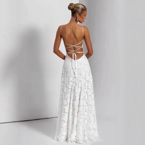 Claryna backless dress