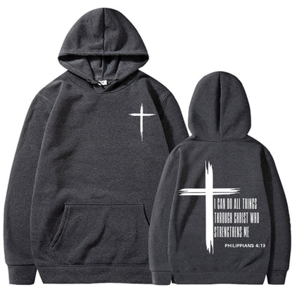 Claryna Cross of strength Hoodie